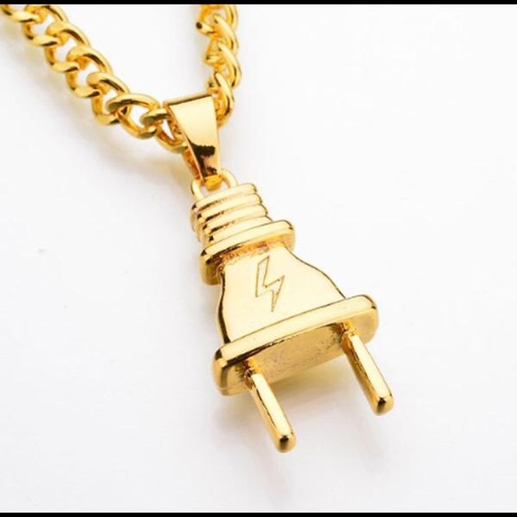 🔥🔌Plug Gold Chain 🔌🔥 - Picture 3 of 6